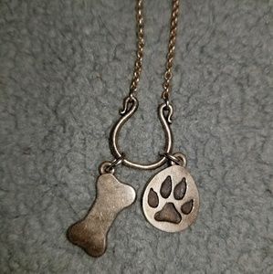 James Avery charm holder necklace. Size is 18in